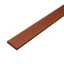 Plochá kompozitná lišta Classic Mahagón 55 x 10 mm – 2,4 m