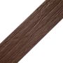 Plochá kompozitná lišta Solid XL Brown 140x10 mm – 3 m