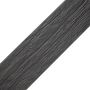 Plochá kompozitná lišta Solid XL Gray 140x10 mm – 3 m