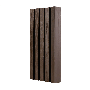 Listwa Kompozytowa Lamelowa typu F Premium Walnut 36,5 x 49,5 mm – dł. 2,9 m