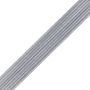 Plochá kompozitná lišta Premium Light Gray 70x10 mm – 2,9 m