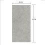 Vinylový podlahový panel SPC Kameň Limestone Sivý Mat 45 × 90 cm 4 mm – 1 ks
