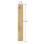 Vinylový podlahový panel SPC Dub Prírodný Mat 18 × 122 cm 4 mm – 1 ks