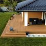 Deska Tarasowa Kompozytowa Premium Dąb Naturalny / Dąb Winchester – dł. 4 m