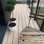 Deska Tarasowa Kompozytowa Premium Ecru / Dąb Jasny – dł. 4 m