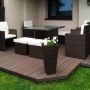 Deska Tarasowa Kompozytowa Standard 15 Brąz – dł. 3 m