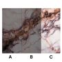 Panel stenový XXL Breccia Medený Lesklý 120 x 280 cm 3 mm (C)