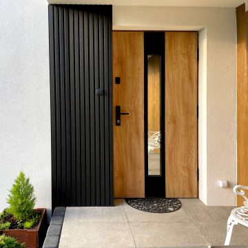 Fasádna Doska Lamelová Premium Graphite – 2,9 m