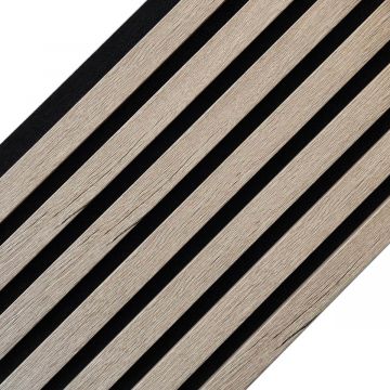 Akustické lamely na filci Dub Sonoma 2,1 x 30,5 cm – 2,7 m