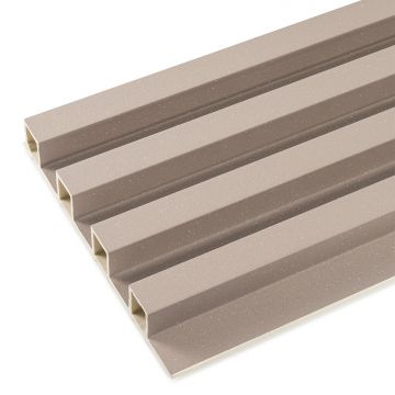 Dekoratívny Lamelový Panel Coffee Brokát 2,4 × 16,8 cm – 2,7 m