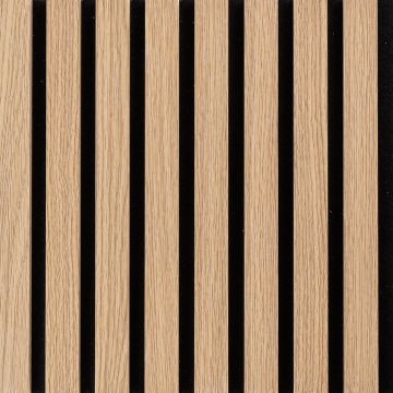 Akustický Lamelový Panel na Plsti Dub Sonoma 2 x 32 cm – 2,7 m