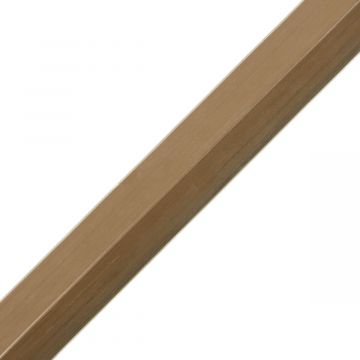 Rohová kompozitná lišta Premium Natural Wood 50x50 mm – 2,9 m