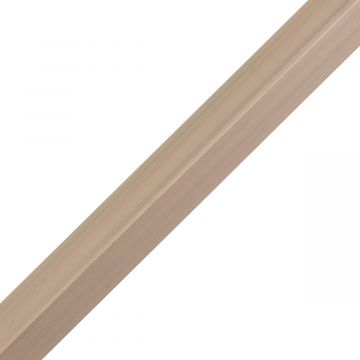 Rohová kompozitná lišta Premium Ecru 50x50 mm – 2,9 m