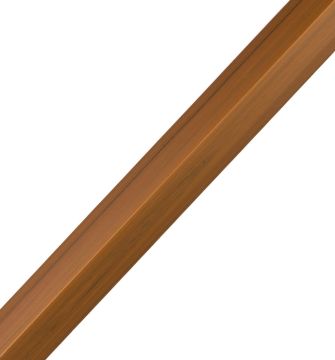 Rohová kompozitná lišta Premium Amber 50 × 50 mm – 2,9 m