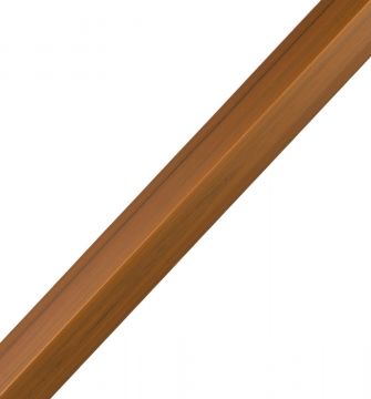 Rohová kompozitná lišta Premium Amber 50x50 mm – 2,9 m