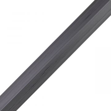 Rohová kompozitná lišta Premium Gray 50x50 mm – 2,9 m