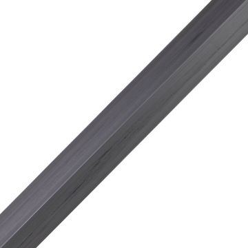 Rohová kompozitná lišta Premium Gray 50x50 mm – 2,9 m