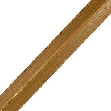 Rohová kompozitná lišta Premium Dub Prírodný 50x50 mm – 2,9 m