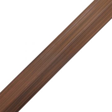 Rohová kompozitná lišta Premium Teak 45x45 mm – 2,9 m