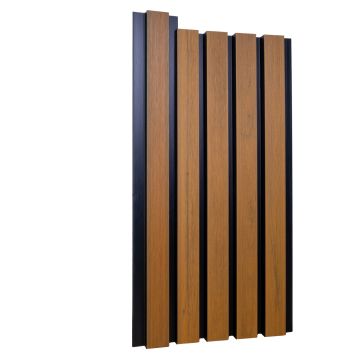 Lišta Lamelová Spájacia Premium Dub Jantárový / Čierny – dł. 2,9 m
