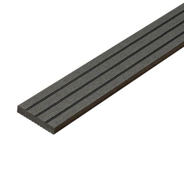 Plochá kompozitná lišta Timber Grafit 50x10 mm - 2,4 m