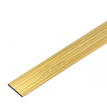 Plochá kompozitná lišta Premium Dub Medový 70x10 mm – 2,9 m