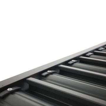 Hliníková záhradná pergola s nastaviteľnou strechou Antracit 3 x 3 m Hliníková záhradná pergola s nastaviteľnou strechou Antracit 3 x 3 m