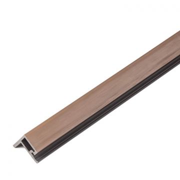 Listwa Kompozytowa Lamelowa typu F Premium Teak 36,5 x 49,5 mm – dł. 2,9 m
