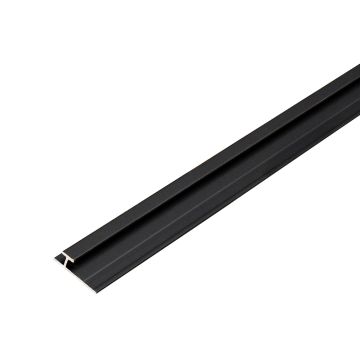 Hliníkový spojovací profil 3,5 mm pro nástěnné panely Černý Mat – 2,9 m