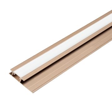 Hliníkový LED spojovací profil 4,5 mm pro nástěnné panely Měděný Mat – 2,9 m