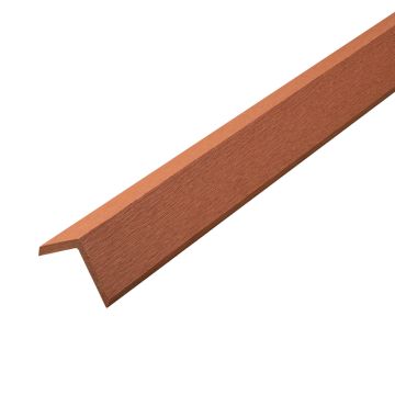 Rohová kompozitná lišta Classic Mahagón 50x50 mm – 2,4 m