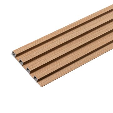 Lamely stenové SPC vysoké Zlatý Dub Mat 1,7 x 14,9 cm – 2,8 m