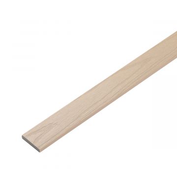 Listwa Kompozytowa Prosta Premium Ecru 50x10 mm – dł. 2,4 m