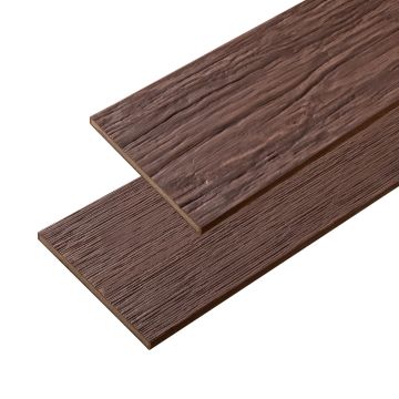 Plochá kompozitná lišta Solid XL Brown 140x10 mm – 3 m
