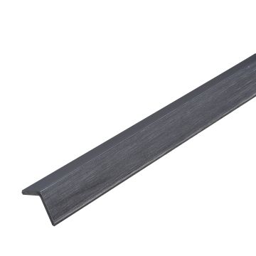 Rohová kompozitná lišta SOLID XL Gray 50 x 50 mm – 3 m