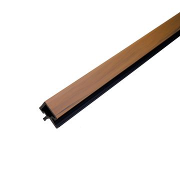 Lišta Lamelová Rohová Premium Zlatý Dub / Čierny 36,5 mm – 2,9 m