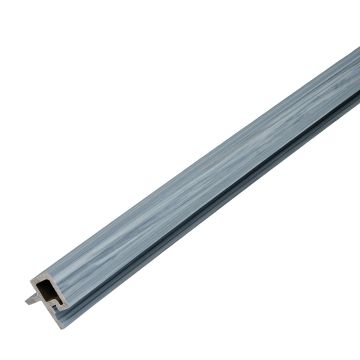 Lišta Lamelová Obojstranná Univerzálna Premium Silver Gray 43,5 mm – dĺžka 2,9 m