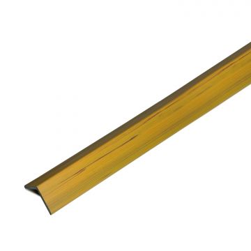 Listwa Kompozytowa Kątowa Premium Dąb Bursztynowy 50x50 mm do lameli elewacyjnych DUO/Trapez – dł. 2,9 m
