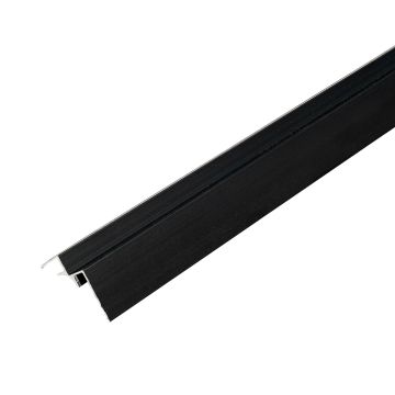 Hliníkový vnútorný rohový profil 4,5 mm pre stenové panely Čierny Mat – 2,9 m