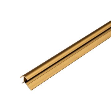 Hliníkový vonkajší rohový profil 3,5 mm pre stenové panely Zlatý Mat – 2,9 m