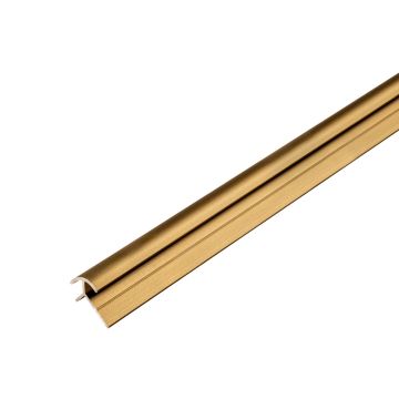 Hliníkový vonkajší roh 4,5 mm pre stenové panely Zlatý Mat – 2,9 m