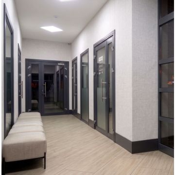 Panel stenový SPC Tweed Tmavý Mat 8 mm – 90,5 x 280 cm