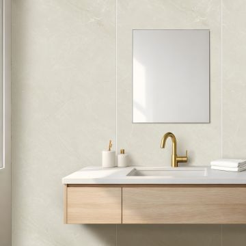 Panel stenový SPC Kameň Limestone Béžový Mat 120 x 280 cm 4 mm