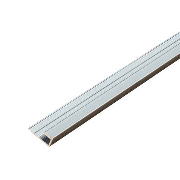 Hliníkový ukončovací profil 4,5 mm pre stenové panely Tmavosivý Mat – 2,9 m