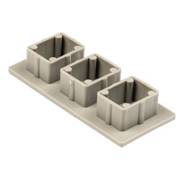 Krytka pre dekoratívne profily Premium Antique 9 x 4 cm