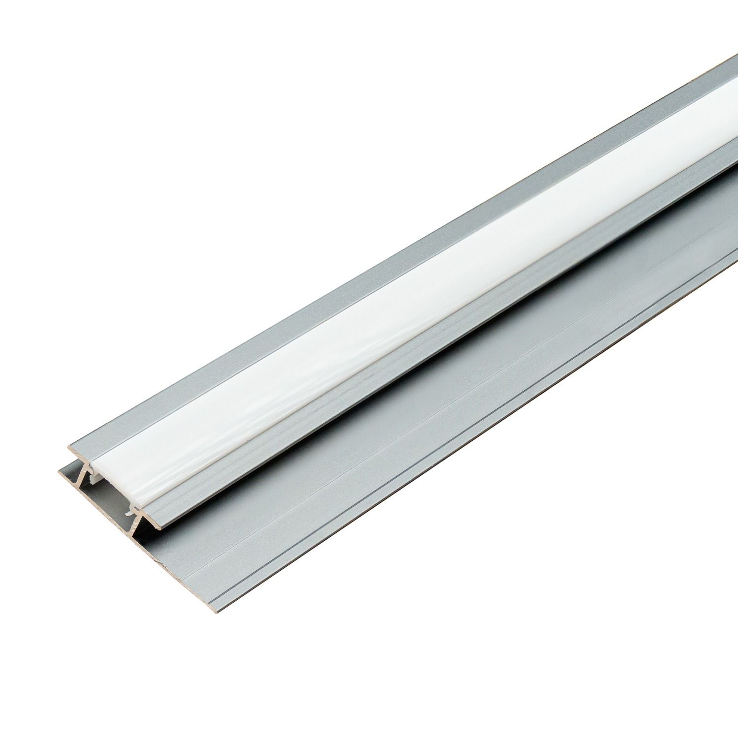 Hliníkový LED spojovací profil 4,5 mm pro nástěnné panely Tmavě Šedý Mat – 2,9 m Hliníkový LED spojovací profil 4,5 mm pro nástěnné panely Tmavě Šedý Mat – 2,9 m