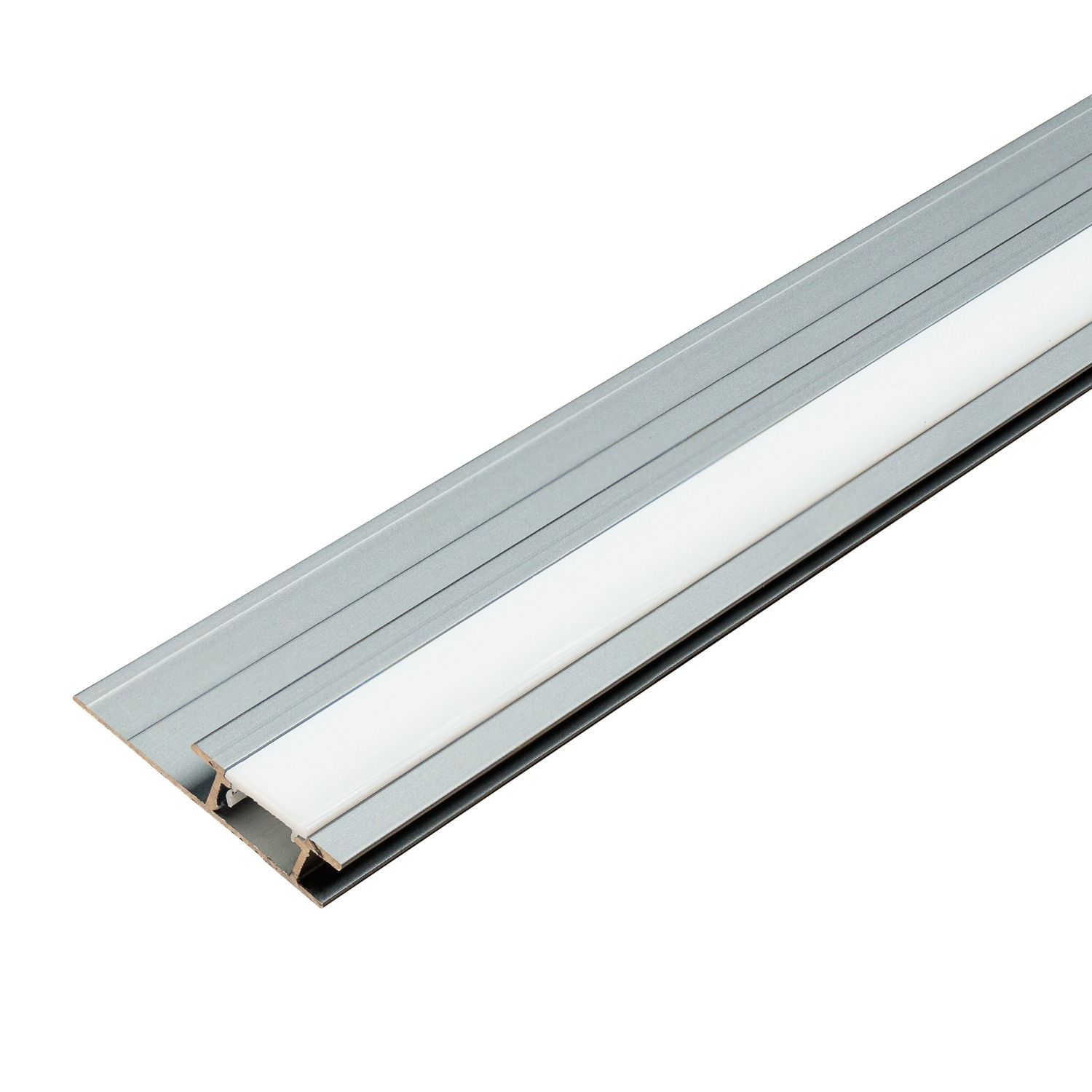 Hliníkový LED spojovací profil 4,5 mm pro nástěnné panely Tmavě Šedý Mat – 2,9 m Hliníkový LED spojovací profil 4,5 mm pro nástěnné panely Tmavě Šedý Mat – 2,9 m