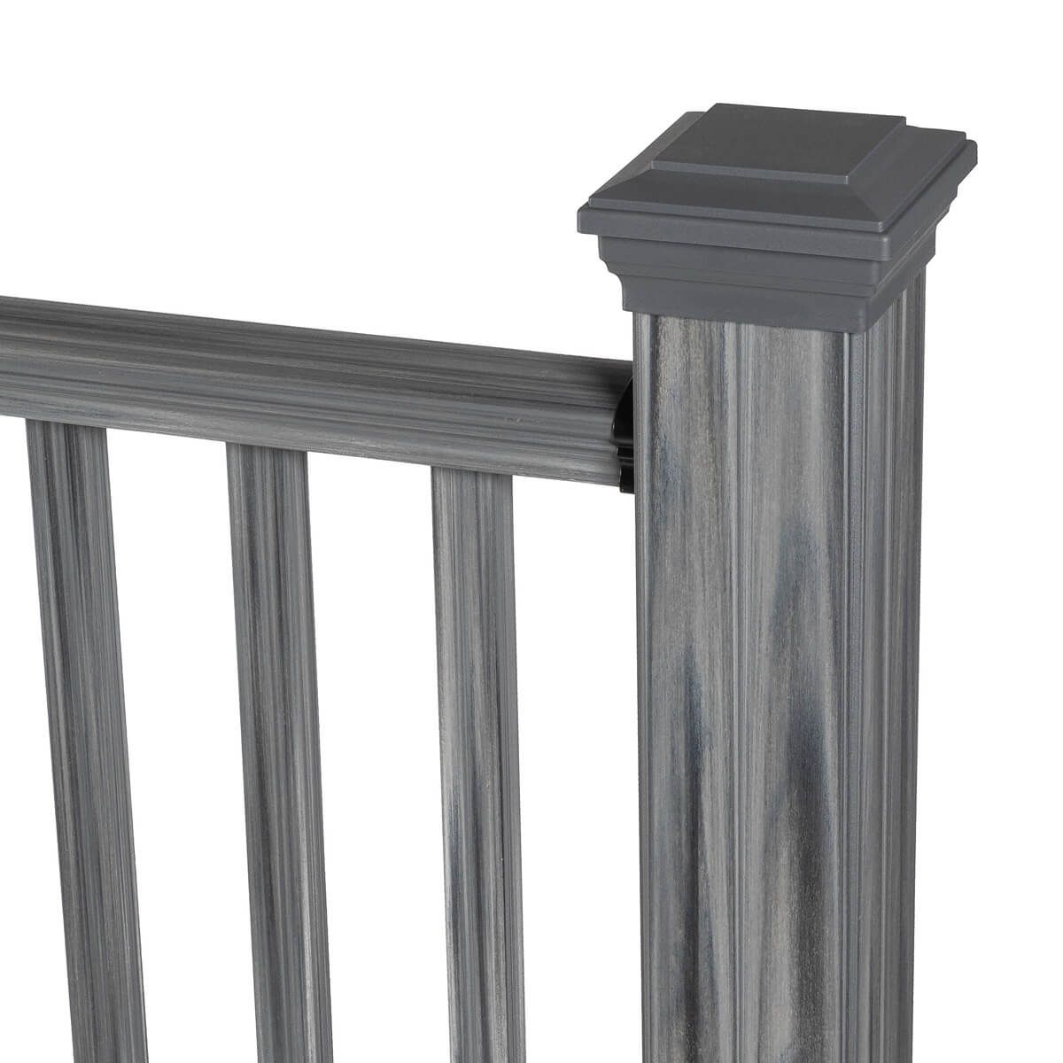 Balustrada kompozytowa Gray 157 x 113 cm (2 słupki)