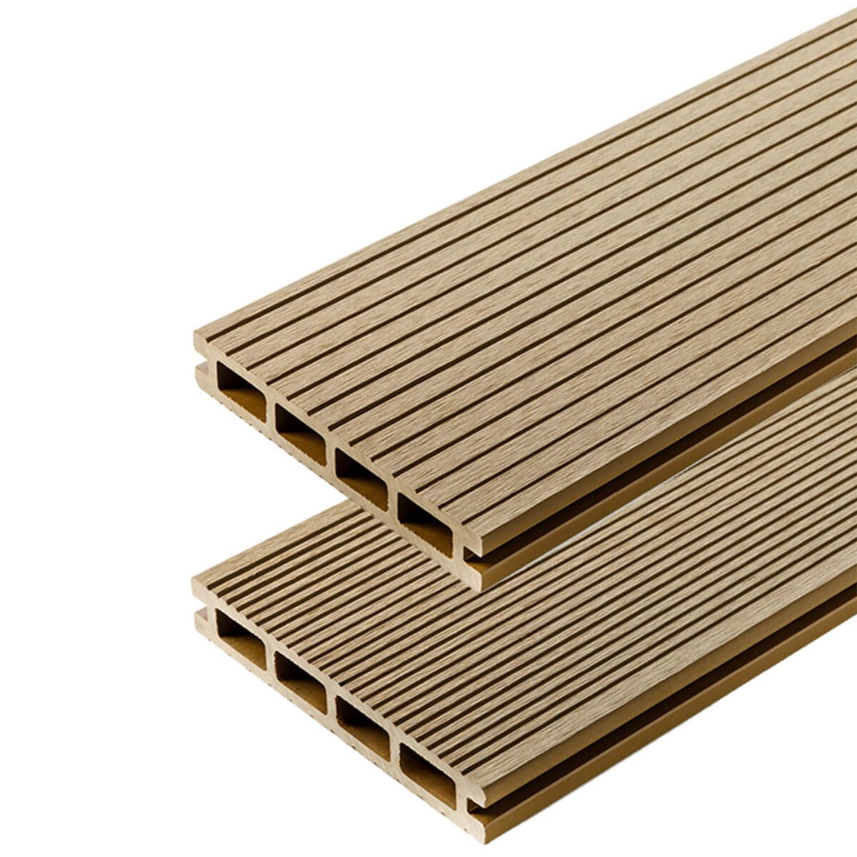 Deska Tarasowa Kompozytowa Standard 15 Miodowy Teak – dł. 4 m Deska Tarasowa Kompozytowa Standard 15 Miodowy Teak – dł. 4 m