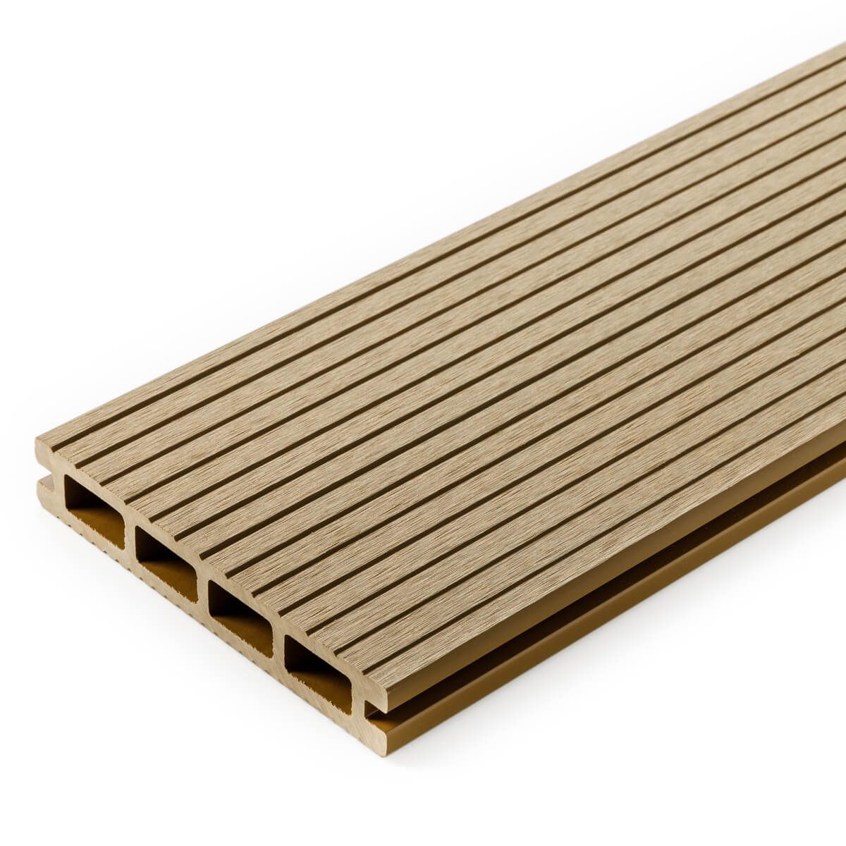 Deska Tarasowa Kompozytowa Standard 15 Miodowy Teak – dł. 4 m Deska Tarasowa Kompozytowa Standard 15 Miodowy Teak – dł. 4 m